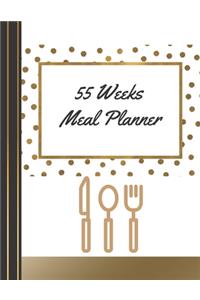 55 Weeks Meal Planner
