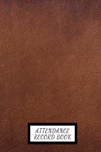 Attendance Record Book