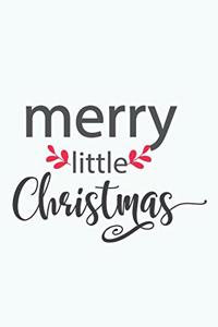 Christmas & Holiday Notebook - Blank Lined Journal Notebook for Writing Notes