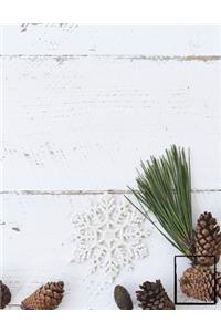 Christmas Time Sketchbook Blank Notebook Drawing Pad