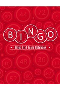Bingo Grid Score Notebook