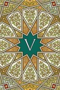 Monogram V Notebook