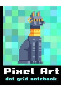Pixel Art Dot Grid Notebook