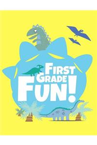 First Grade Fun Dinosaur Notebook