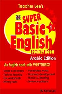 Teacher Lee's Super Basic English 1 Pocket Book - Arabic Edition