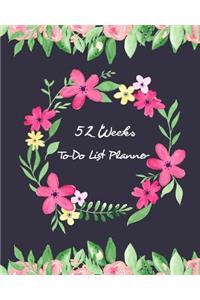 52 Weeks To-Do List Planner