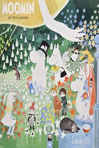 Moomin by Tove Jansson Wall Calendar 2019 (Art Calendar)