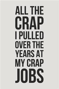 All the Crap I Pulled Over the Years at My Crap Jobs