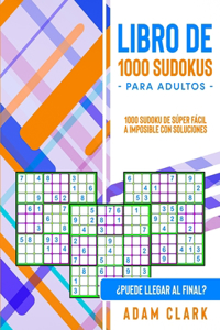 Libro de 1000 Sudokus para Adultos