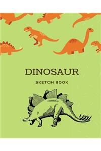 Dinosaur Sketch Book