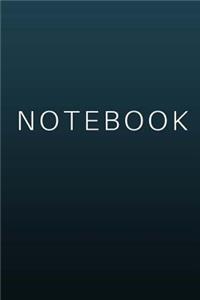 Notebook - Gradient Blue Cover