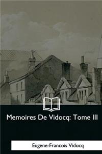 Memoires De Vidocq