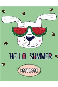 Hello Summer Notebook