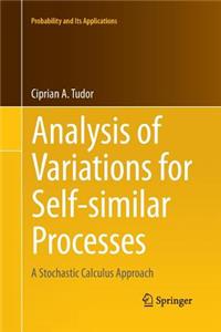 Analysis of Variations for Self-Similar Processes