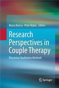 Research Perspectives in Couple Therapy