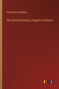 Clinical Directory, Chapter on Poisons