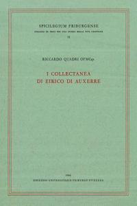 I Collectanea Di Eirico Di Auxerre