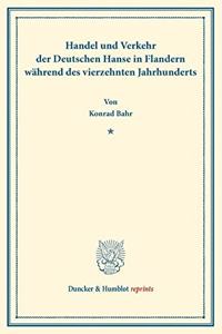 Handel Und Verkehr Der Deutschen Hanse