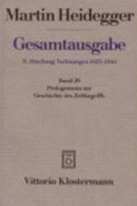 History of the Concept of Time (Vol 20)
