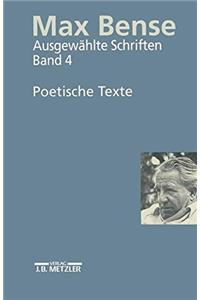 Max Bense: Poetische Texte