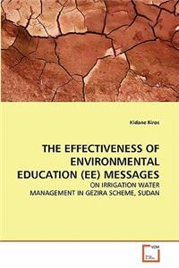 The Effectiveness of Environmental Education (Ee) Messages