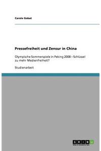 Pressefreiheit und Zensur in China