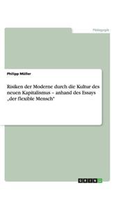 Risiken der Moderne durch die Kultur des neuen Kapitalismus - anhand des Essays 