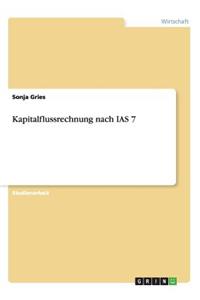 Kapitalflussrechnung nach IAS 7