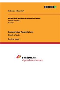 Comparative Analysis Law