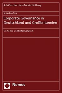 Corporate Governance in Deutschland Und Grossbritannien