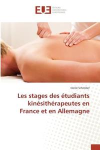 Les Stages Des Étudiants Kinésithérapeutes En France Et En Allemagne