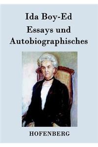 Essays und Autobiographisches