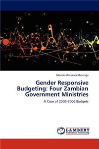 Gender Responsive Budgeting