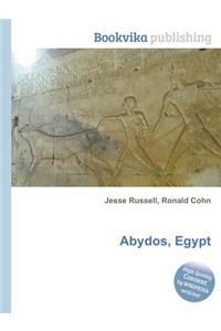 Abydos, Egypt