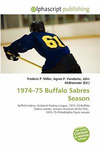 1974-75 Buffalo Sabres Season