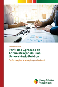 Perfil dos Egressos de Administração de uma Universidade Pública