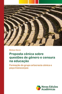 Proposta cênica sobre questões de gênero e censura na educação