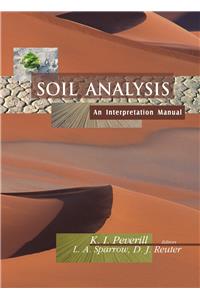 SOIL ANALYSIS - AN INTERPRETATION MANUAL