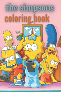 The simpsons coloring book