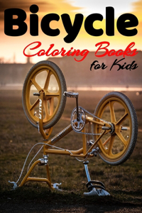 Bicycle Coloring Book For Kids