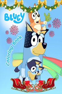 Bluey coloring Book