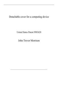 Detachable cover for a computing device