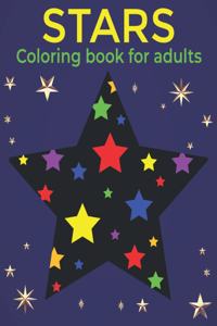 Stars Coloring Book For Adults