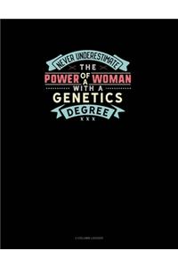 Never Underestimate The Power Of A Woman With A Genetics Degree