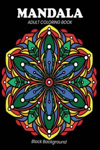 Mandala adult coloring book