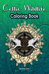 Celtic Wildlife coloring book