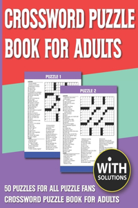 Crossword Puzzle Book For Adults