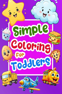 Simple Coloring For Toddler