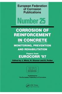 Corrosion of Reinforcement in Concrete (Efc 25)