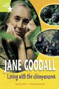 Rigby Star Guided Year 2 Jane Goodall: Lime Level: Living with the Chimps Guided Reading Pack